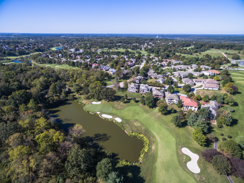 Springfield Aerial view